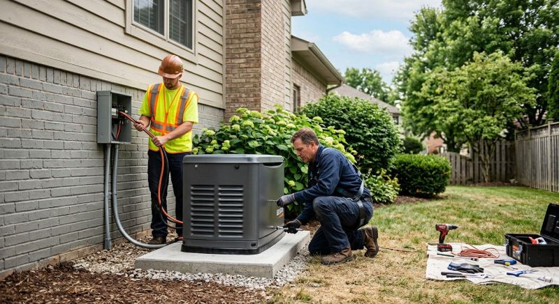 Gas Generator Installation in Littleton, CO