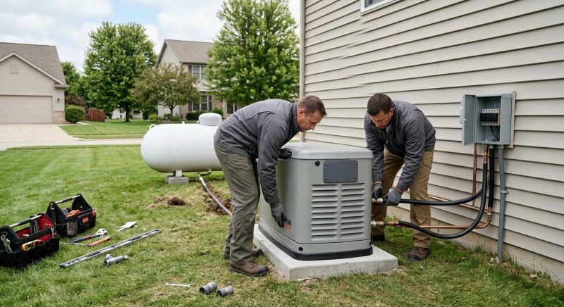 Propane Generator Installation in Orem, UT