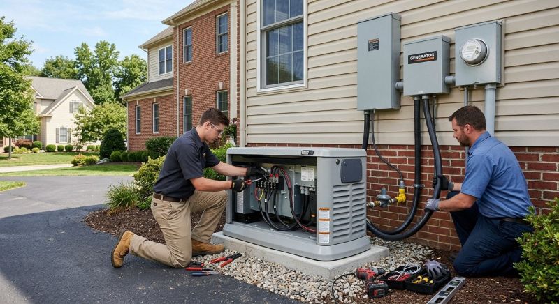 Backup Generator Installation in Alpharetta, GA