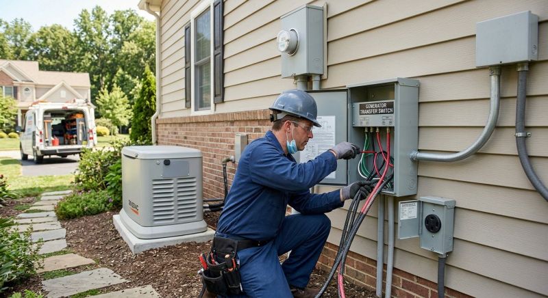 Generator Hookup Service in Conroe, TX